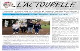 L’AC’TOURELLE · L’AC’TOURELLE Le journal du collège La Tourelle - N° 32 - Saison 2017-2018 Novembre 2018 OURS : Equipe de Rédaction, Journalistes, 4A: Matteo Velly, Chloé