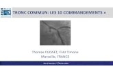 « TRONC COMMUN: LES 10 COMMANDEMENTShightech-cardio.org/usrfile/Presentation/2019/S5-IN030.pdf · 30-31 Janvier 1er Février 2019 « TRONC COMMUN: LES 10 COMMANDEMENTS » Thomas