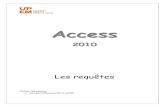 Access - igm.univ-mlv.frigm.univ-mlv.fr/.../Access/Tutoriel_Access2010_requete_2015decem… · UPEM Access 2007 et 2010 Décembre 2015 F. Petit - P. Chochois Requêtes 3 Démarrage