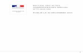 RECUEIL DES ACTES ADMINISTRATIFS SPÉCIAL N°75-2016-334 · de la préfecture de Paris et de la préfecture de police, ainsi qu'au bulletin municipal officiel de la Ville de Paris.