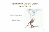 Formation ROOT pour débutants€¦ · Exemple de fabrication d’arbres dans les ﬁchiers: ... • Ouvrez la boite à outils (Canvas menu View->Toolbar) 1. Cliquez ici 2. Dessiner