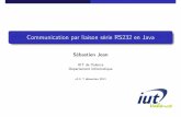 SébastienJeanpedago.sebastienjean.fr/SIRE/Java/Cours/01_JavaComm-RxTx/... · 2012. 12. 9. · Introduction RS232 RappelsurlaliaisonsérieRS232(ﬁn) 1 2 3 4 5 67 8 9 5 4 3 2 1 9