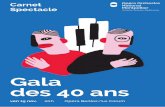 Gala des 40 ans · 2019. 11. 4. · Kaija Saariaho (1952 –) Ciel d’hiver – 2e mouvement d’Orion Sergueï Rachmaninov (1873 – 1943) Concerto pour piano et orchestre n° 3