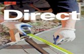 Direct 2019 03 fr Final - SFS Intec · • Tube de pulvérisation en laiton 50 cm • Flexible spiralé 2,50 m avec verrouillage de sécurité • Poignée en laiton rotative sur