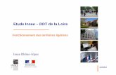 Etude Insee – DDT de la Loire · Evolution de l’emploi de 1975 à2008 par zone, base 100 en 1975 Sources : Recensements de la population 70 80 90 100 110 120 130 140 1975 1982