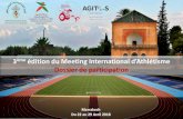 3ème édition du Meeting International d’Athlétisme · Banque:ATTIJARI WAFA BANK Adresse: SUCC. RABAT NATIONS UNIES RABAT- Maroc Numéro de Compte: 007 810 0001591000000579 20