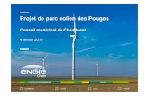 Projet de parc éolien des Pouges - Chamberet€¦ · Sondage IFOP 2016 sur l’acceptabilité locale de l’éolien. Retombées du projet 0 2 4 6 8 10 12 0 10 20 30 40 50 60 70 80