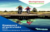 New Belgique Wallonie · 2020. 6. 15. · Wallonie Belgique Tourisme 2019 3 structurent la promotion autour des motivations des clientèles et des filières de produits : tourisme