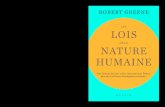 Robert Greene LOIS LES LOIS DE LA NATURE HUMAINEalisio.fr/wp-content/uploads/2019/11/Robert-Greene-Les... · 2019. 11. 19. · erickson lui demanda plusieurs fois de déplacer la