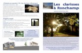 L’histoire en marche (14) : les clarisses à Besançon Les ... · Autre innovation exceptionnelle : Huit sœurs de la communauté et quelques amis partent en pèlerinage à Assise