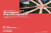 Introduction au Budget Participatif€¦ · de votre campagne et communiquez d'une manière transparente, claire et inclusive. • Pensez à utiliser un indice de qualité de vie.