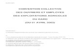 CONVENTION COLLECTIVE DES OUVRIERS ET ...occitanie.direccte.gouv.fr/sites/occitanie.direccte.gouv...ARTICLE 11 : FORMATION PROFESSIONNELLE page 16 11-1 La structure d’organisation