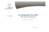 DPCSU MARSEILLE CHEVILLARDmedia.univ-lyon1.fr/nl/dpcsu/2017/DPCSU_MARSEILLE_CHEVILLARD.… · Une Agence - des missions Développement Professionnel Continu 7 04/10/2017 • Groupement