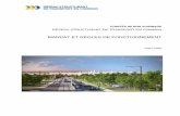 Mandat et règles de fonctionnement · • Saint-Roch–Saint-Sauveur (secteur du trambus - axe du pont Lavigueur : le conseiller municipal de ce district sera invité à se joindre