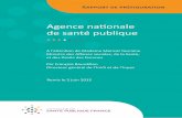 Rapport de préfiguration, Agence nationale de santé publique · 141 – La formation pour le renforcement des compétences du Réseau national de santé publique 151 – L’Europe