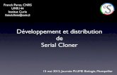 Franck Perez, CNRS UMR144 Institut Curie · Expérience / Programmation • Hobbiste, autodidacte. Programmer un Macintosh “Découverte” de RealBasic V2.x / V3.x • BASIC orienté