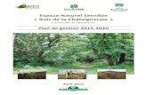 Espace Naturel Sensible « Bois de la Châtaigneraie · 2020. 2. 6. · Plan de gestion 2015-2020 - ENS «Bois de la Châtaigneraie » 9 2. Limites administratives et superficie Le