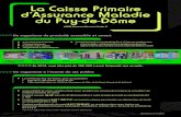 La Caisse Primaire d’Assurance Maladie du Puy-de-Dôme...(données au 31/12/2014) 50 accueils d’Assurance Maladie dont f 7 accueils permanents f 14 permanences f 6 points visio-public