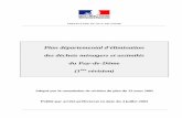 Plan départemental d'élimination des déchets ménagers et ... · Figure 9 : Synoptique de la gestion des déchets non menagers dans le Puy-de-Dôme 5 ans après la revision du