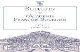 BULLETIN - Académie François Bourdon€¦ · bulletin n° 4 janvier 2003 sommaire editorial du prÉsident michel pretet p. 1 henri charles stroh (1877-1945) : ingenieur, patriote