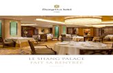 LE SHANG PALACE FAIT SA RENTRÉE - Tous au Restaurant...FAIT SA RENTRÉE Paris, le 24 juillet 2018 - Exclusivement dédié à la cuisine d’origine cantonaise, le Shang Palace est