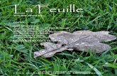 ÉDITO - Parcs et Jardins · 2018. 10. 11. · symphonie de verts ponctuée de quelques touches de blanc : myosotis, clématites. Le buis y est omniprésent. A l'est, un verger et