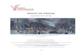 REVUE DE PRESSE · 2017. 10. 4. · 1/19 REVUE DE PRESSE Septembre 2017-09-Q2 Ouragans : en 1896, une tornade dévastatrice s'abattait sur Paris LEPARISIEN.FR Directeur de la publication