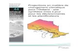 Climate change projections for Ontario: An updated synthesis for … · 2020. 2. 7. · Nous tenons à remercier Gary Nielsen et Jenny Gleeson de l’orientation qu’ils ont offerte