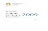 Nunavut Economic Developers Association Annual Report.… · 2009 . Annual Report . ... The following is a list of goals, accomplishments and steps to be taken going forward with
