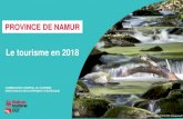 PROVINCE DE NAMUR - Portail officiel du tourisme en Wallonie · 2019. 9. 13. · Ce document rassemble les données statistiques relatives au tourisme dans la Province de Namur en