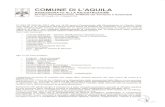 Foto a pagina intera - Comune dell'Aquila · Title: Foto a pagina intera Author: Pietro Di Stefano Created Date: 20110301181429Z