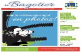 LeBagotier · 2015. 4. 13. · La douzième Matinées gourmandes s’est terminée samedi le 6 septembre à Sainte-Hélène-de-Bagot. Ce projet avait pour but de faire connaître