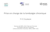 Prise en charge de la lombalgie chroniquejumga.fr/wp-content/uploads/2018/12/Pr-COUDEYRE-JUMGA-18.pdf · Prise en charge de la lombalgie chronique Pr E Coudeyre Service de MPR, CHU