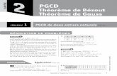 CHAPITRE 2 PGCD Théorème de Bézout Théorème de Gaussolivier.de.muizon.free.fr/Cours/TS/Spe/Exos/2Pgcd.pdf131. × 17 – 22 × 10 = 1, 23 × 17 – 39 × 10 = 1, 33 × 17 – 56