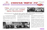70e anniversaire du droit de vote des femmesjeunes-missionlocale-lemans.weebly.com/uploads/2/7/5/1/27510617/... · Pourquoi le droit de vote des femmes a-t-il été aussi tardif en