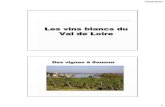 Les vins blancs du Val de Loire. Val de Loire - blancs.pdf · On est dans cette Sologne viticole, sur un vaste plateau entre Loire et Cher. Touraine-Oisly, d’abord ne sont autorisé
