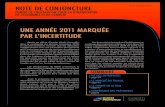 Note Conjoncture N°5 2012...de la Zone Industrialo Portuaire de Fos-sur-Mer, au travers de ses nouvelles implantations, ainsi que les actions menées en amont pour sensibiliser les