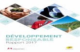 DÉVELOPPEMENT - MEDIAPOST · 6 7 MEDIAPOST fait vivre sa stratégie de développement responsable en articulant ses 5 engagements avec les préoccupations quotidiennes de ses parties