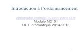 christophe.cerin@iutv.univ-paris13.fr Module M2101 DUT ...cerin/M2101/IUTprocess.pdfSJF est l’acronyme de Shortest Job First (« plus court processus en premier ») : – Il existe