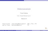 Ordonnancement - GRAAL ycaniou/Teaching/1617/L3/cm5-ordonnance · PDF file Ordonnancement a plusieurs niveaux Un processus elu n’utilise le processeur que pendant un court laps