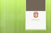 HTML5 /  · PDF file

HTML 5 Dernière version de HTML (28 oct. 2014) Rich Interface Applications Langage balisé Basé sur XHTML 2 HTML5