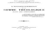 L'enseignement de la somme théologique dans les séminairesliberius.net/livres/L_enseignement_de_la_somme... · la Somme théologique au Séminaire de Quimper. L'auteur eut la joie