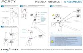 INSTALLATION GUIDE | IS ASSEMBLIEScanecreek.com/wp-content/uploads/2018/02/40-IS... · 2020. 6. 18. · Warranty cane creek cycling components warrants its 40-series headsets for