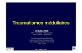 Raux M - Traumatismes rachidiens - DESCMU 2013-14...789 traumatismes fermés GCS < 10 31 % de lésions osseuses • rachis (14 %) • bassin (10 %) • membres (15 %) Mackersie, J