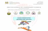 New DIRECTION GENERALE DE L’ENSEIGNEMENT SUPERIEUR · 2020. 9. 14. · Bourse Aide/FPP Institut Régional de Santé Publique (IRSP) Santé publique Polyvalente - 15 0 Classement