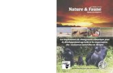 Nature & Faune Vol. 24, Issue 1 Nature & Faune, Volume 25, Num£©ro 1 FAO Regional Office for Africa