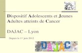 DAJAC - Lyon · Historiquement CLB > 18 ans 140 lits CRLCC 3000 nouveaux cas / ans 15-25 ans = 5% Oncologie: TC, sarcomes, TGM, et autres Hematologie: Lymphomes, M Hodgkin, Leucémies
