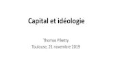 Thomas Piketty Toulouse, 21 novembre 2019piketty.pse.ens.fr/files/Piketty2019Toulouse.pdf3. Le post-communisme, l’échec du reaganisme et le risque d’une nouvelle dérive nationaliste