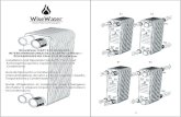 WiseWater HEAT EXCHANGERS / INTERCAMBIADORES DE CALOR ...pdf.lowes.com/installationguides/1001202252_install.pdf · Intercambiadores de calor a placas (Líquido-Líquido, ... (Intercambiadores