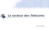 Le secteur des Télécoms - finuzes.fr · Les Télécoms dans le monde - 3 Opérateurs Télécom européens parmi les 10 plus importants au monde (en nombre d’aonnés) : Vodafone